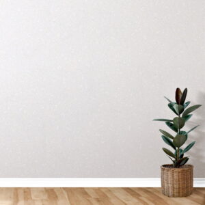 Textură detaliată a tapetului Belka alb cu sclipici subtil