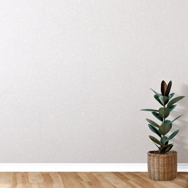 Belka B5 Tapet Alb cu Sclipici pentru Spații Luminoase